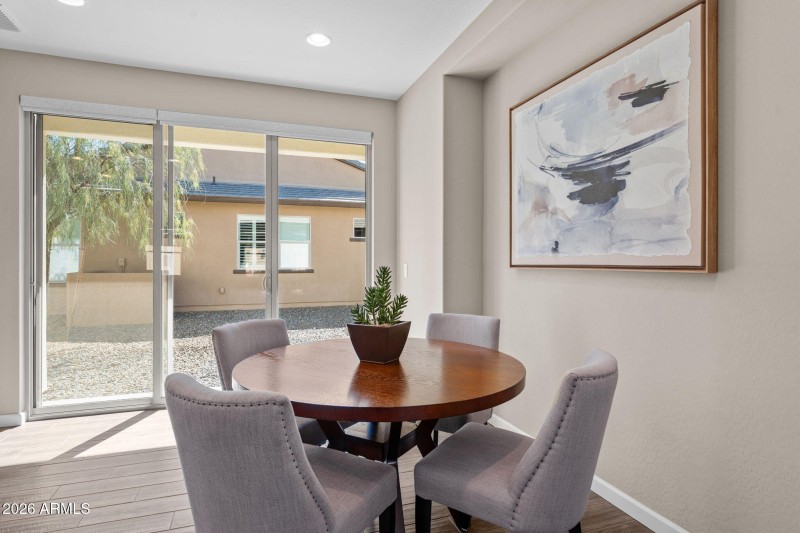 Dining area