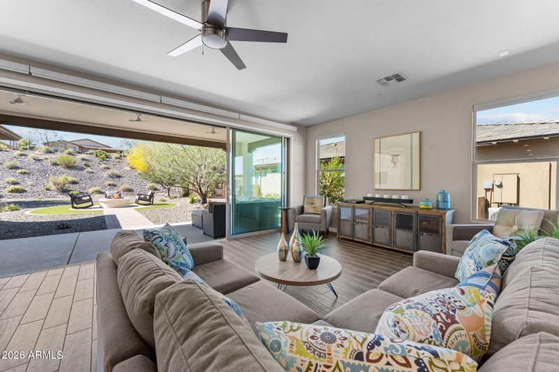 Great room/20 ft slider