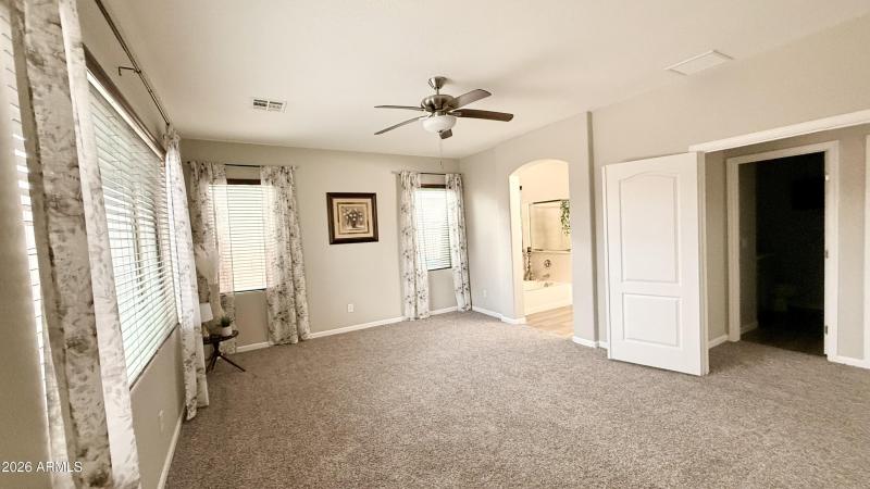 Primary bedroom downstairs
