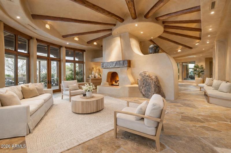 Living Area Staged