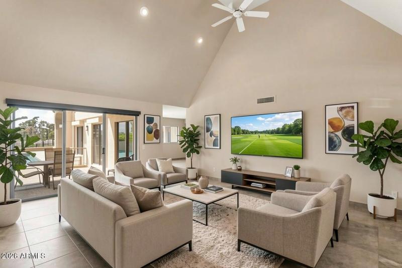Virtually Staged/Main Living