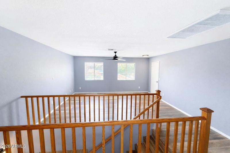 Loft with closet