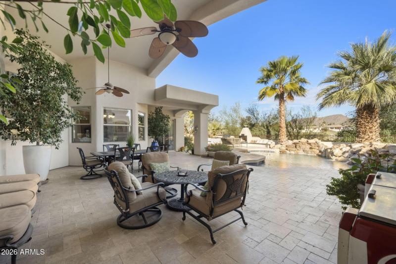 Expansive Covered Patio