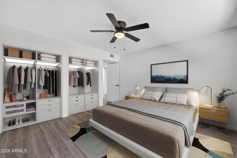 2nd Bedroom Staged