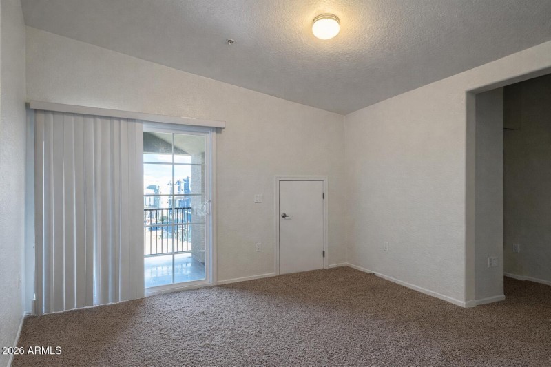 Upstairs Primary with Balcony