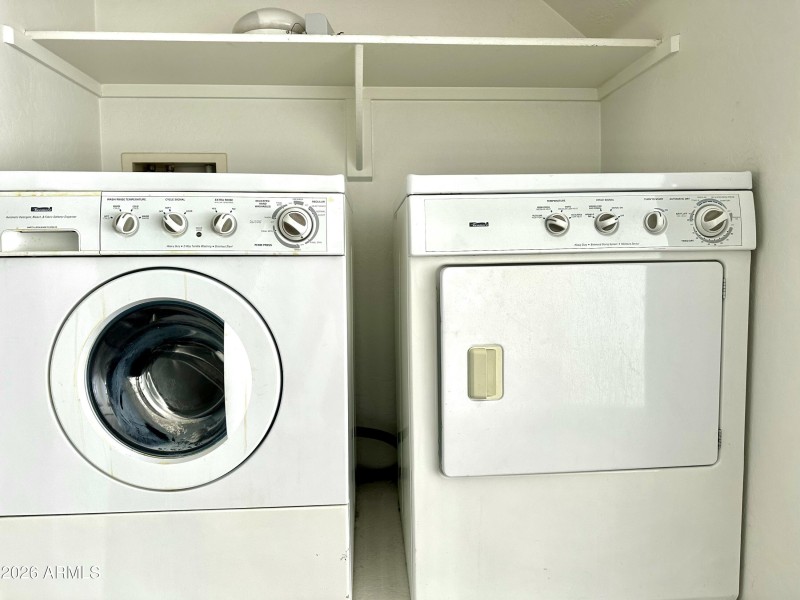 Washer and Dryer included