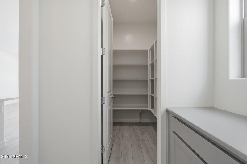 Large walk-in pantry