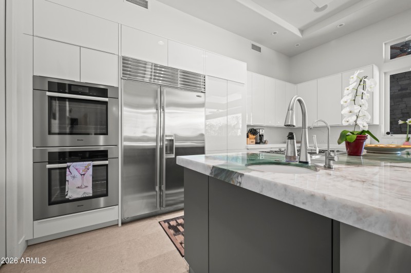 Top of the line finishes and appliances