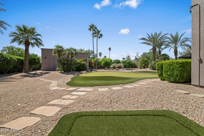 Expansive Private Backyard