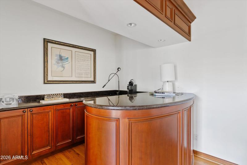 Wet Bar in Family Room