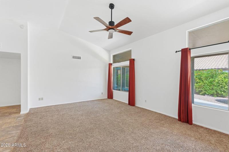 Dining to opposite living room corner