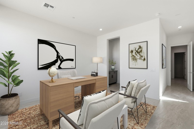 Virtually Staged Office/Casita