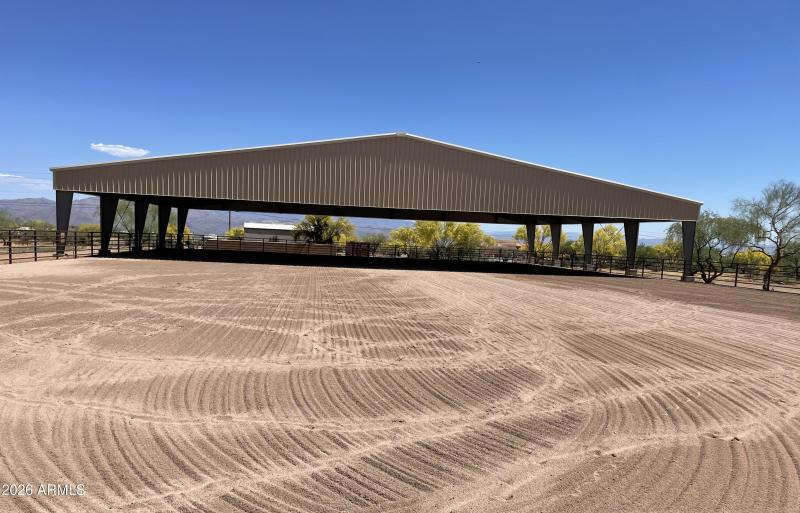 Covered Arena Granite Mt Ranch