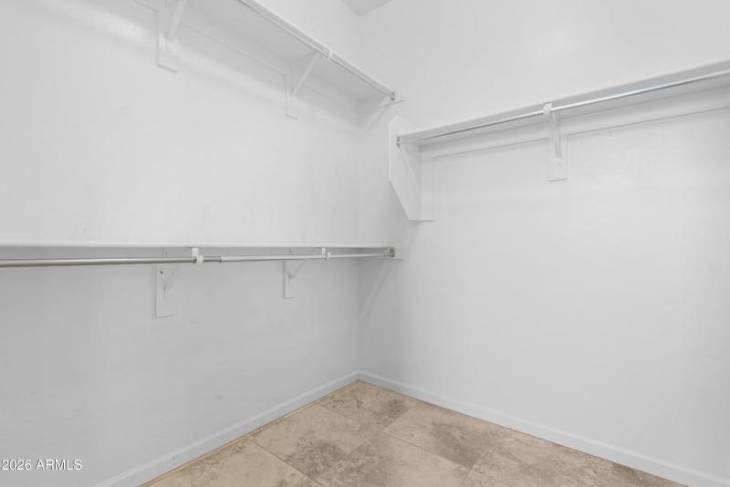 Bonus Room Walk-In Closet