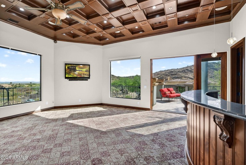 Game Room with Bar