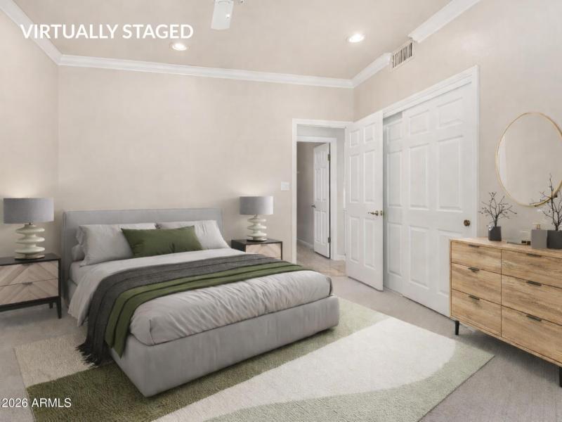 2nd Bedroom Staged