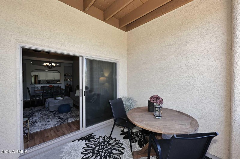 Covered Balcony