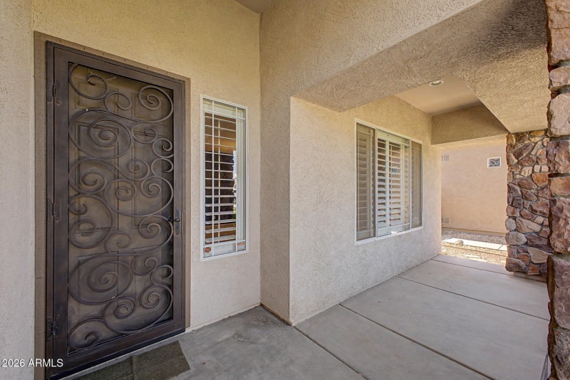Covered Front Patio