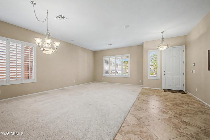 Large Front Living area