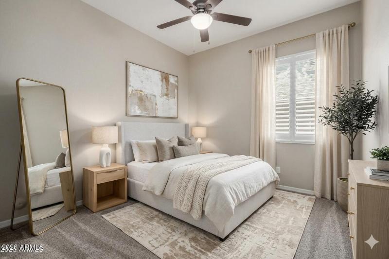 Bright Secondary Bedroom