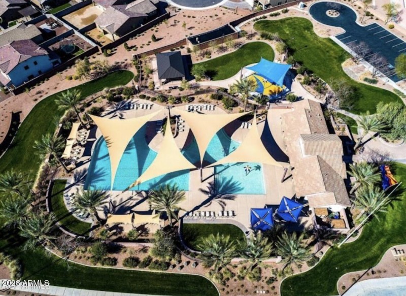 Aquatic Center Ariel