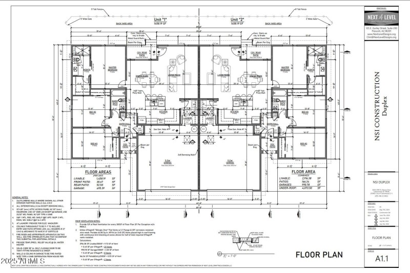 Duplex Floorplan