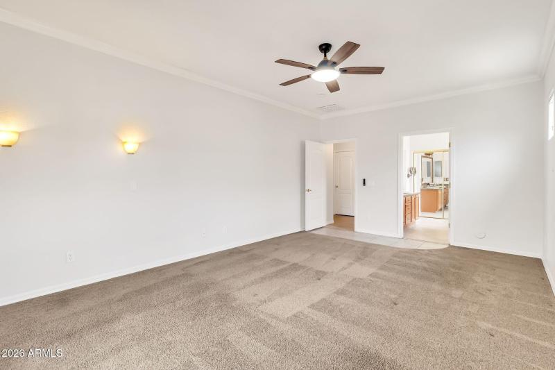 Primary Bedroom to Primary bath