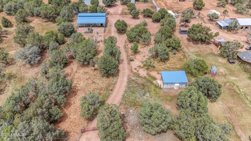 Aerial of property