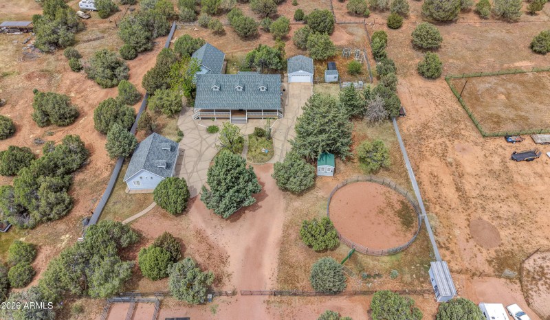 Aerial of property