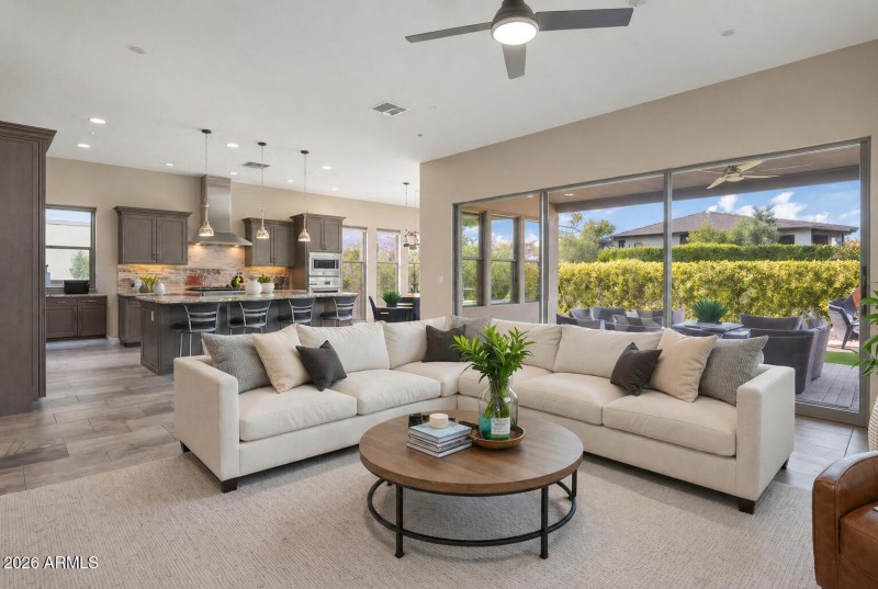 Staged Living Space