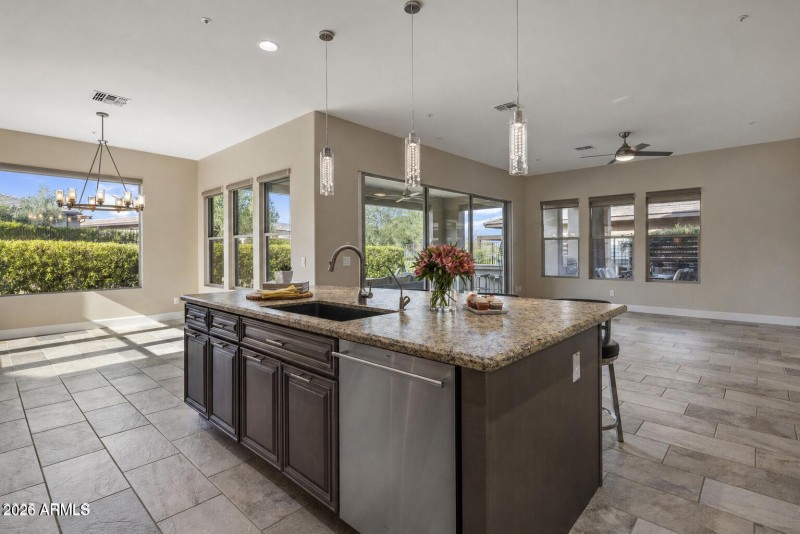 Kitchen & Living Space