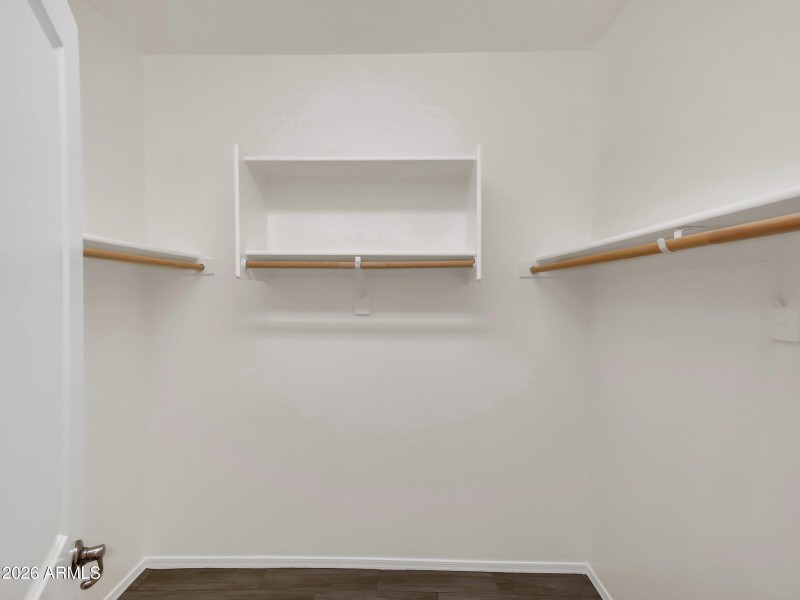 Walk In Primary Closet