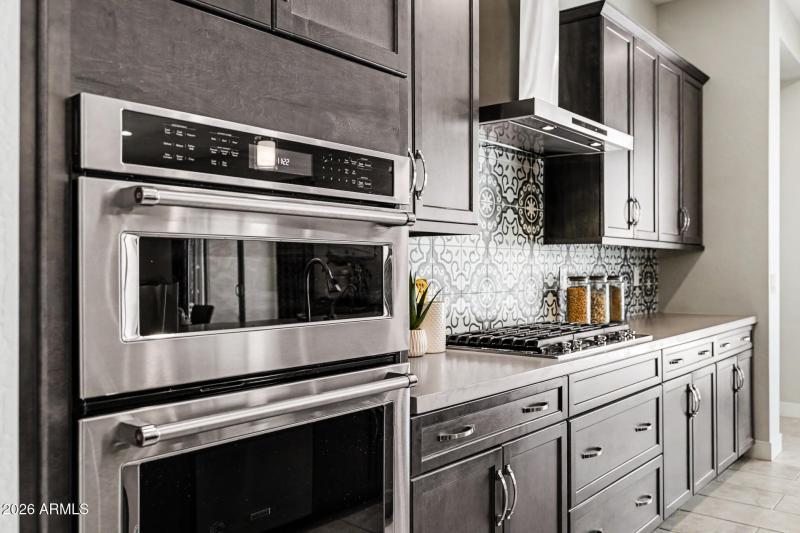 high-end appliances throughout
