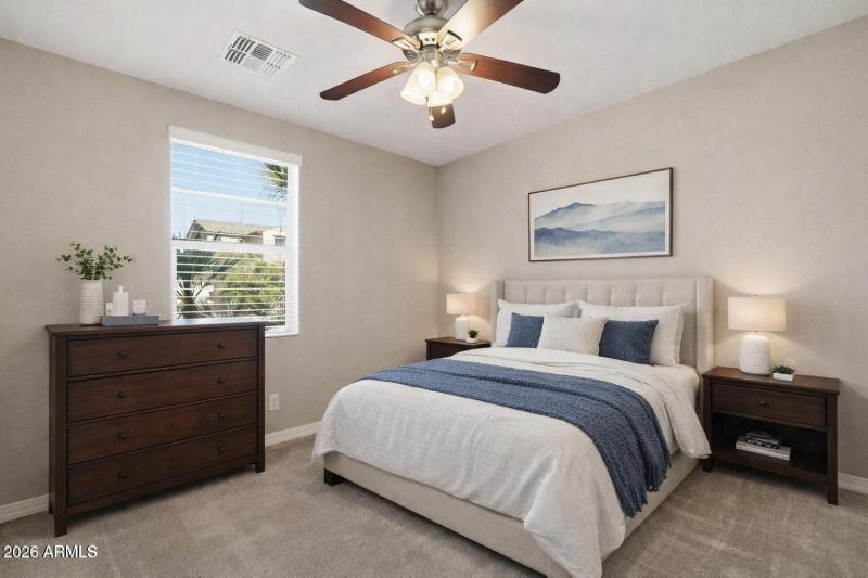 AI Rendering -Neutral serene bedroom