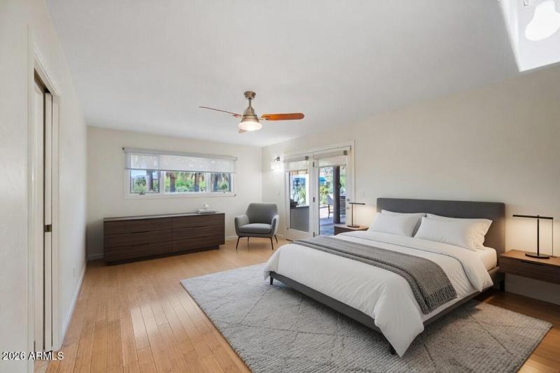 Staged Bedroom