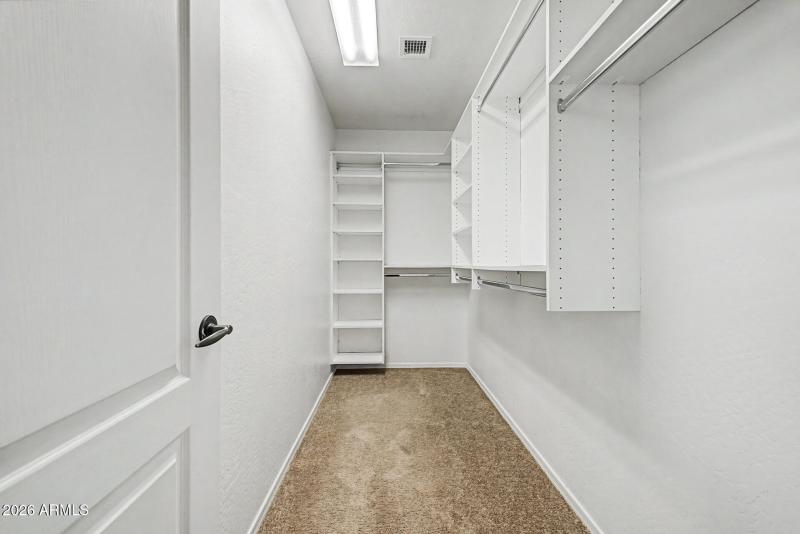 Primary Walk-in closet