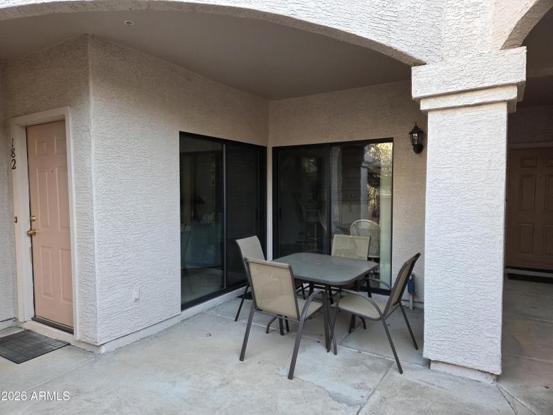 Front patio