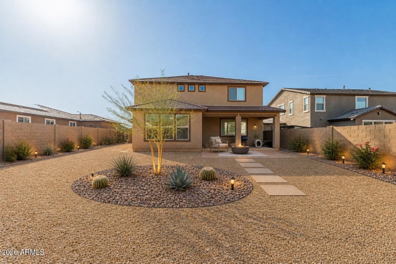 Virtual Landscaped Backyard