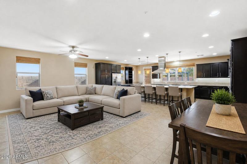 AI enhanced Photo of Living dining kitch