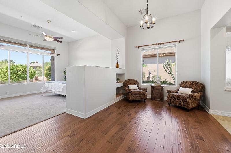 Extra spacious primary suite