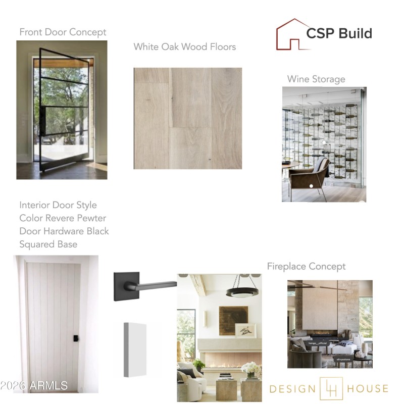 Living Area Mood Board