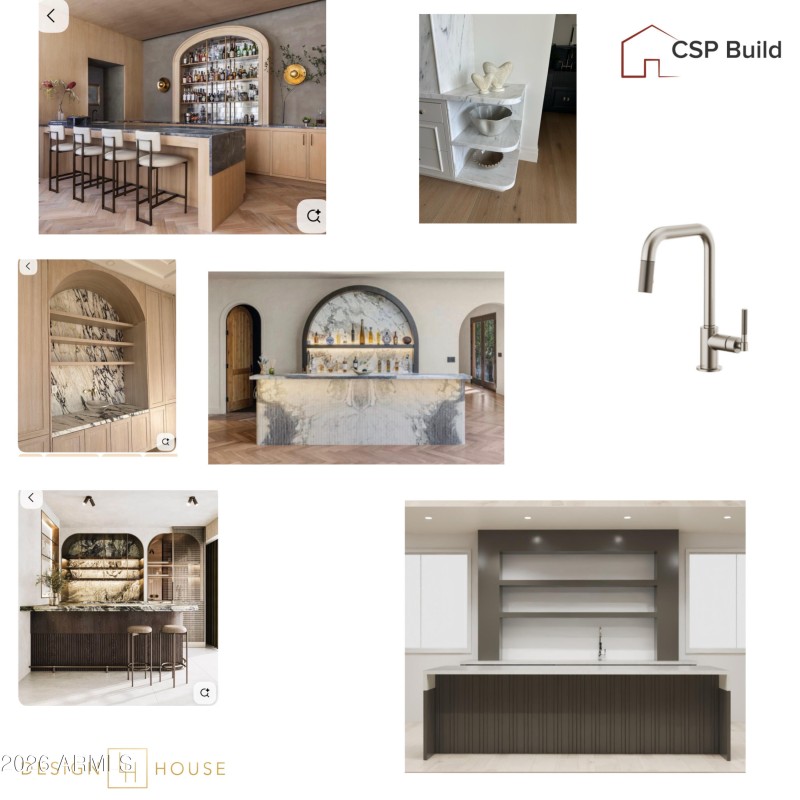 Game Room Bar Mood Board