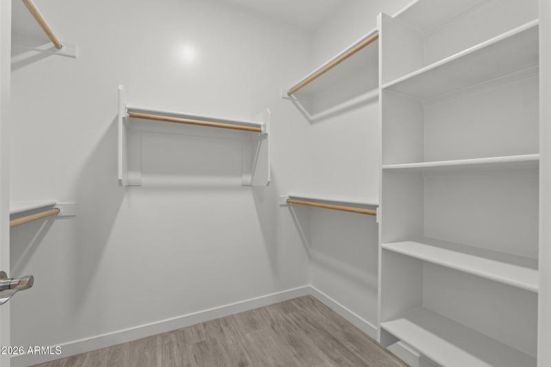 Primary Walk In Closet