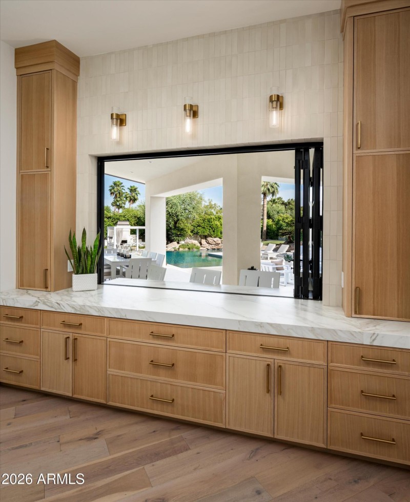 Kitchen Pass Thru Window
