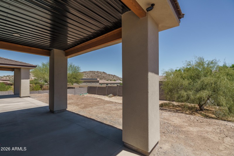 47) BACK PATIO