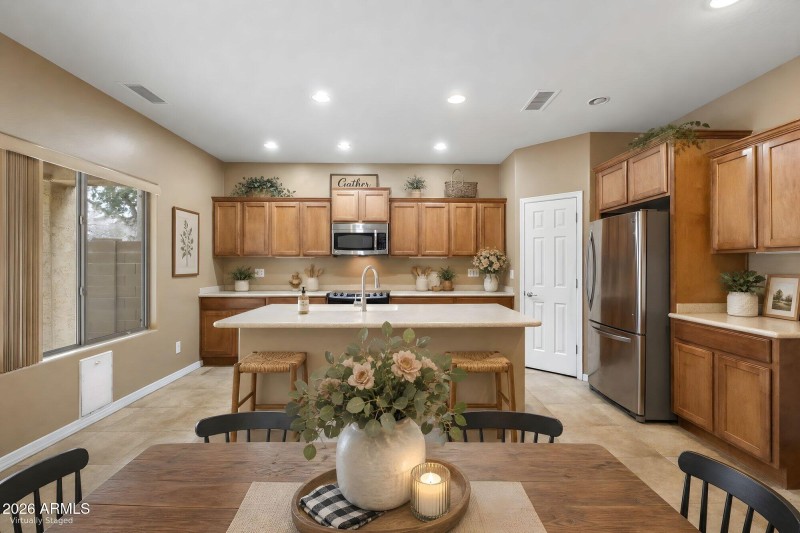 Kitchen- Virtually Staged