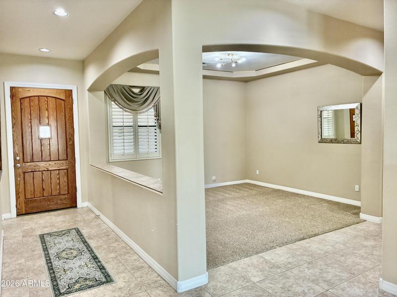 Entry and Dining Room
