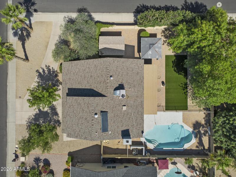 Aerial Overview of Home
