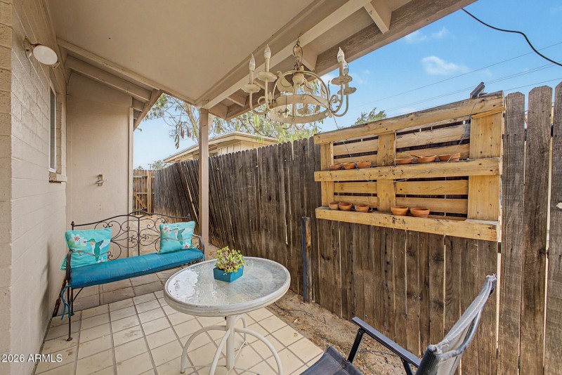 Unit 1 Patio