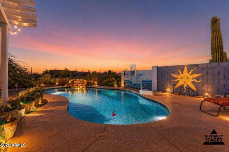 pool twilight